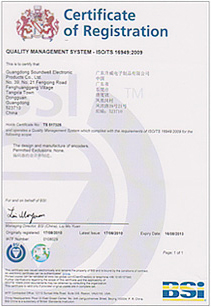ISO/TS16949汽車品質量管理體系